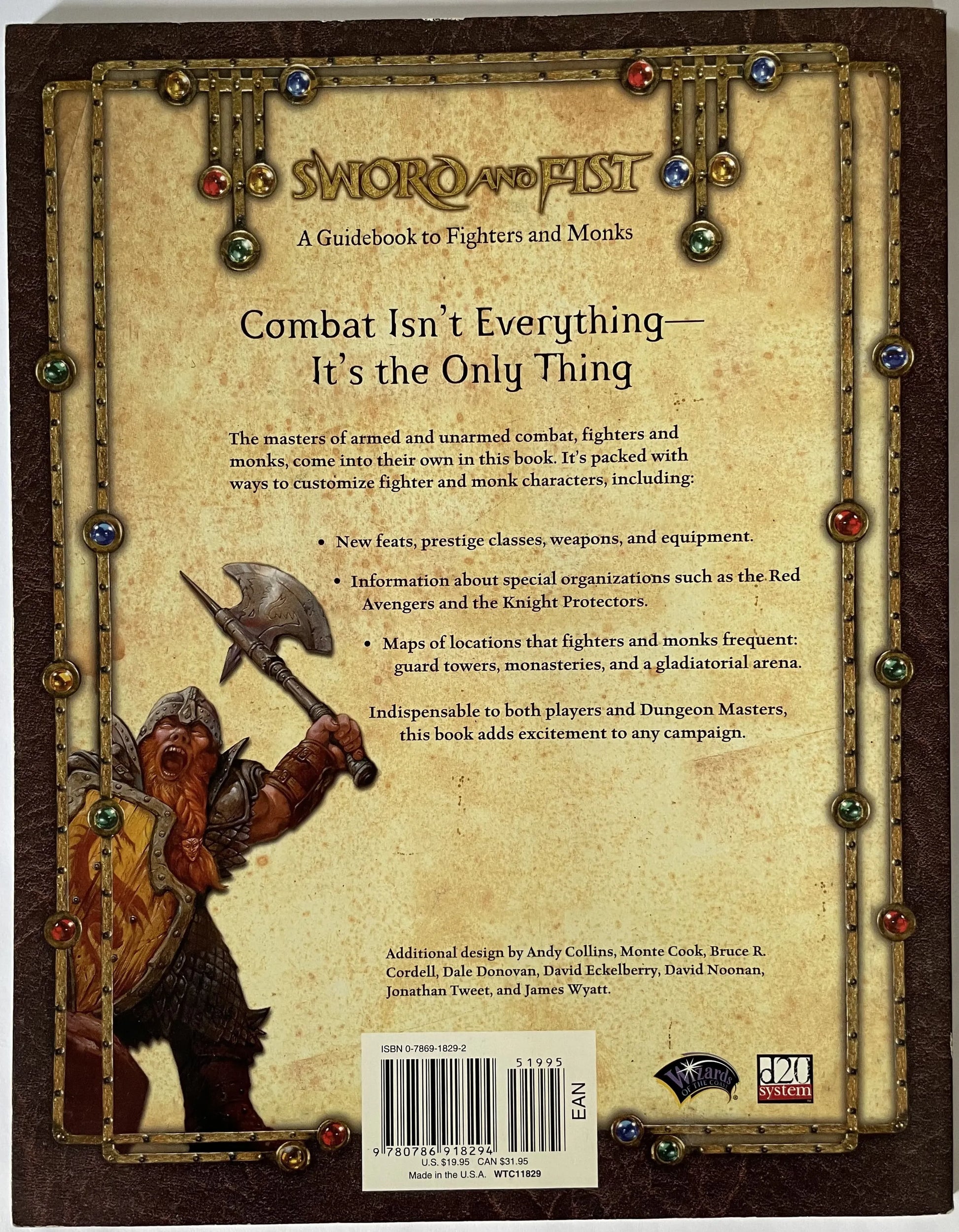 Sword and Fist: A Guidebook to Fighters and Monks Dungeons & Dragons 3e - Lichyard Games