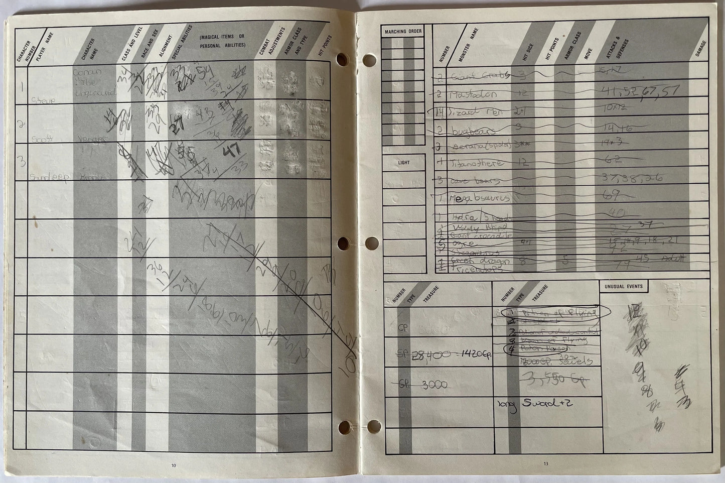 Dungeon Masters Adventure Log 9036 Advanced Dungeons & Dragons - Lichyard Games