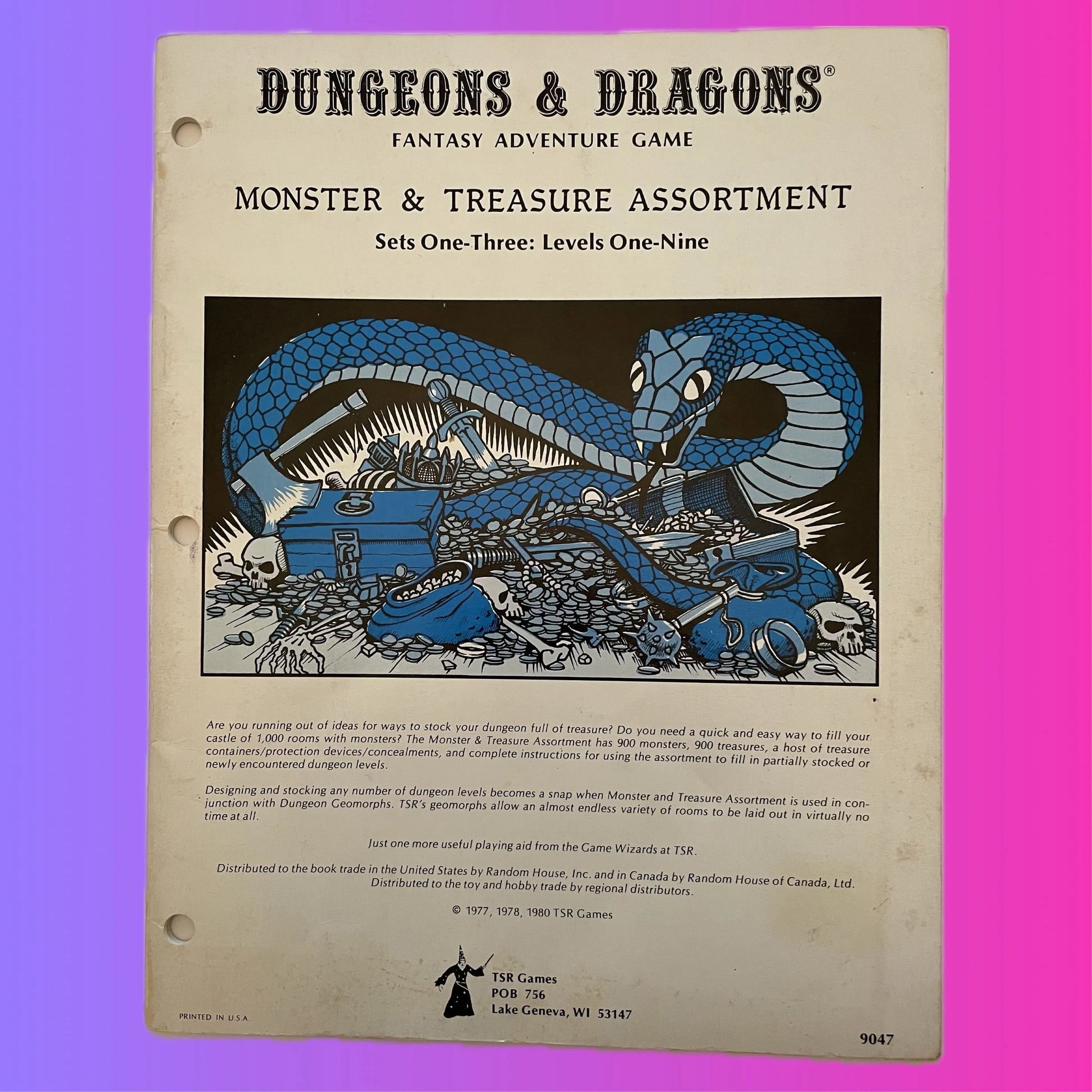Monster & Treasure Assortment Set One-Three 9047 Dungeons & Dragons - Lichyard Games