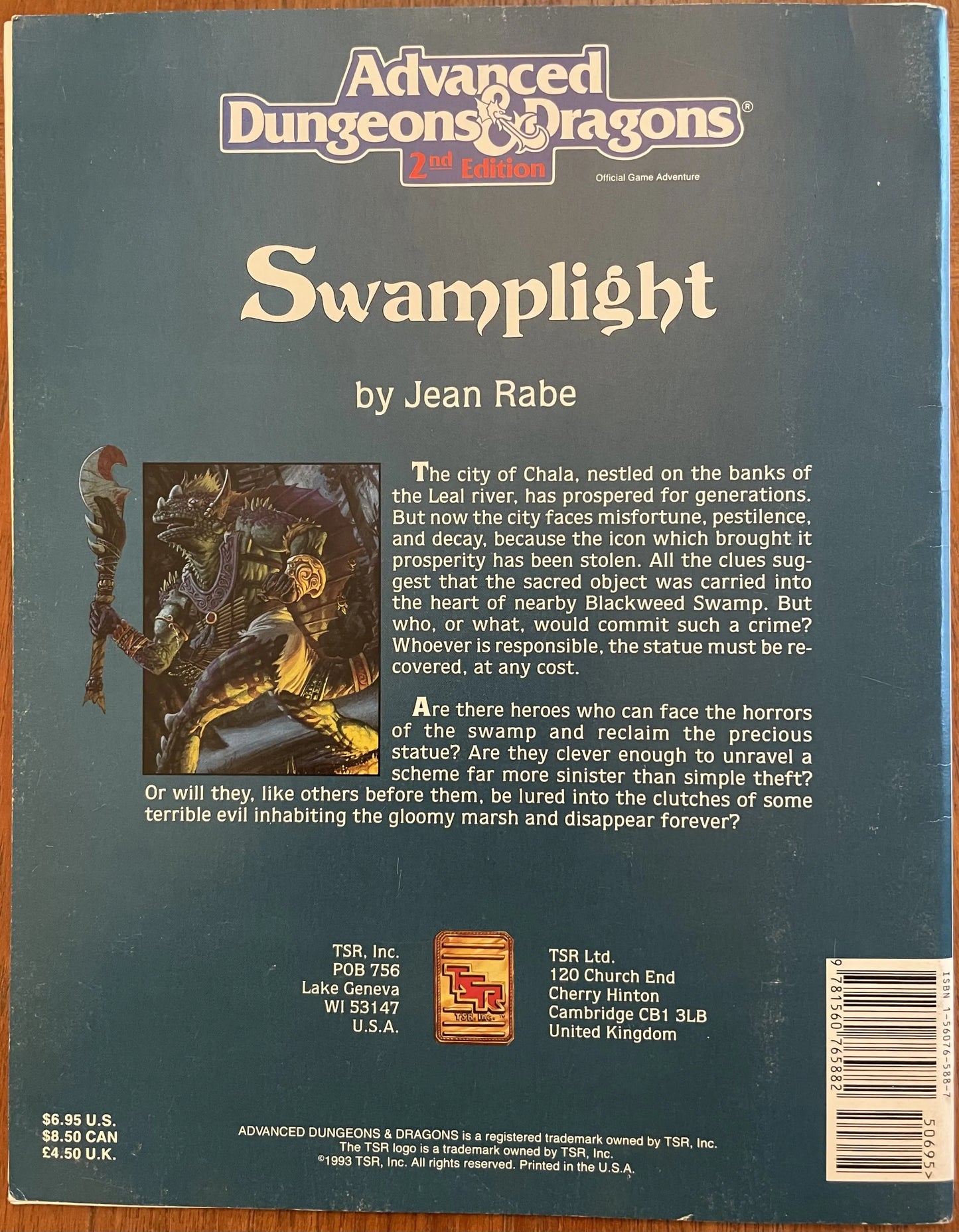 Swamplight GA2 9424 Advanced Dungeons & Dragons 2e - Lichyard Games