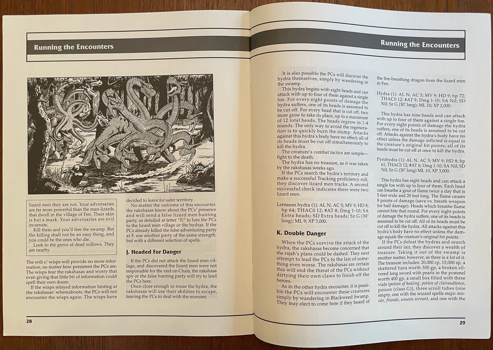 Swamplight GA2 9424 Advanced Dungeons & Dragons 2e - Lichyard Games