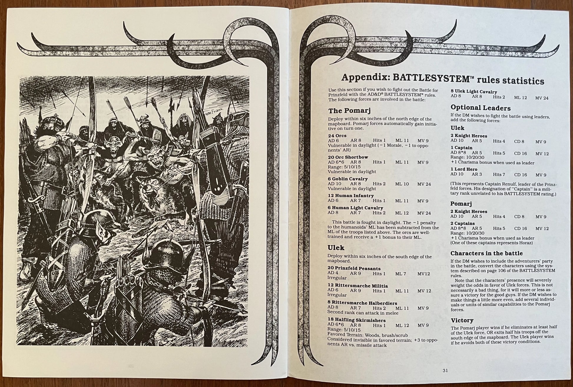 Patriots of Ulek WGQ1 9385 Advanced Dungeons & Dragons 2e - Lichyard Games