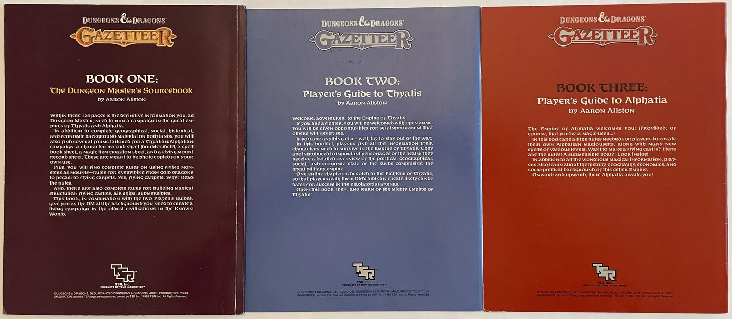 Dawn of the Emperors Thyatis and Alphatia Gazetteer D&D - Lichyard Games