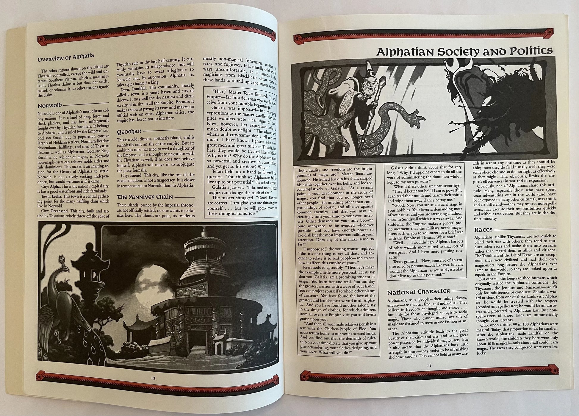 Dawn of the Emperors Thyatis and Alphatia Gazetteer D&D - Lichyard Games