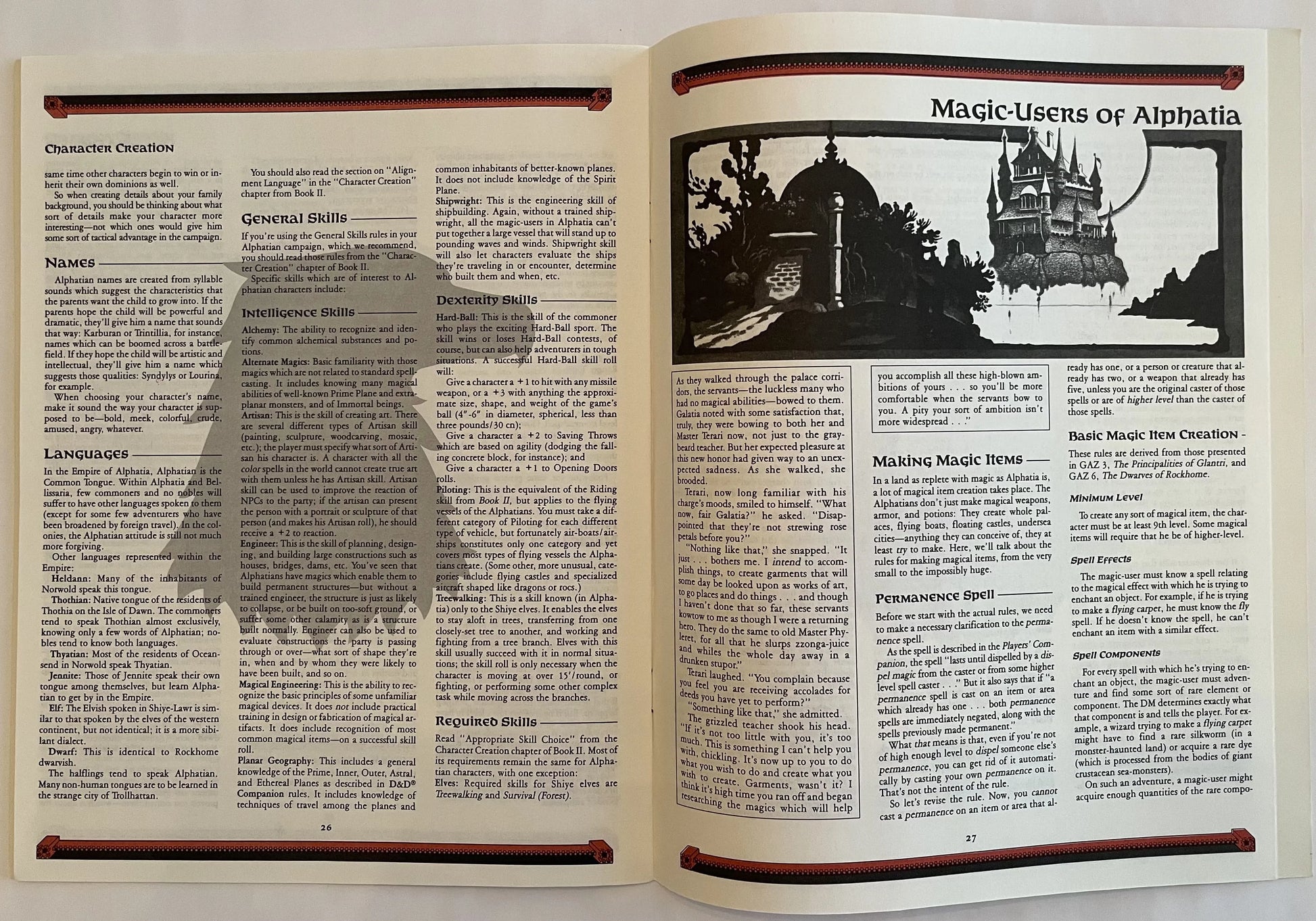 Dawn of the Emperors Thyatis and Alphatia Gazetteer D&D - Lichyard Games