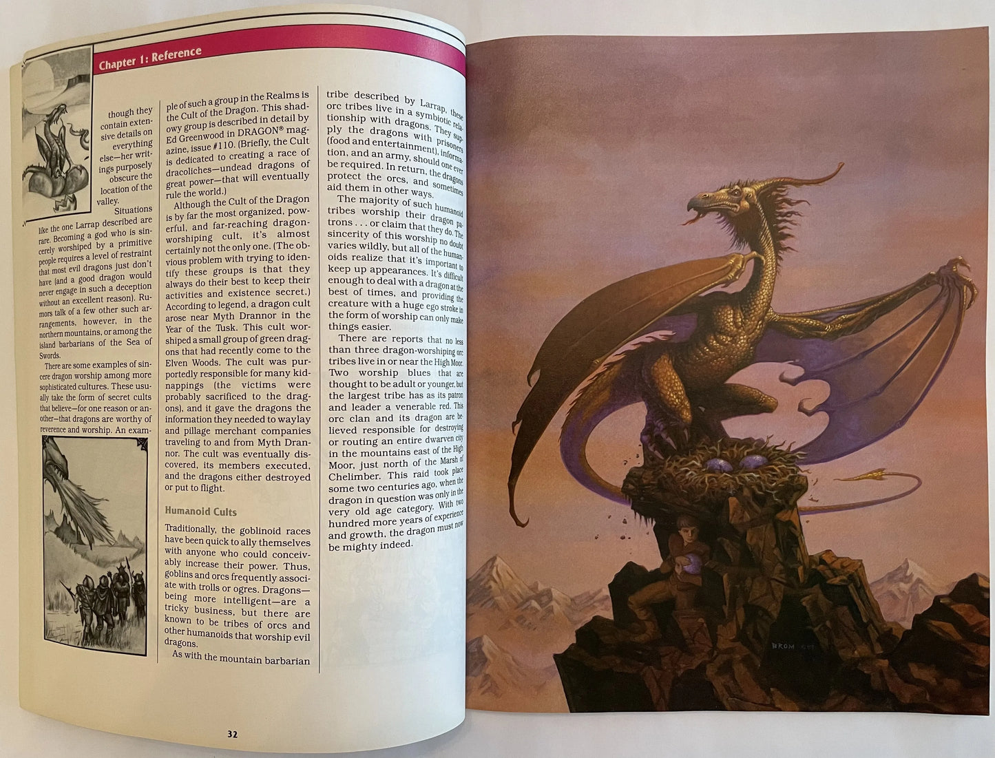 Draconomicon Forgotten Realms FOR1 9297 AD&D 2e - Lichyard Games