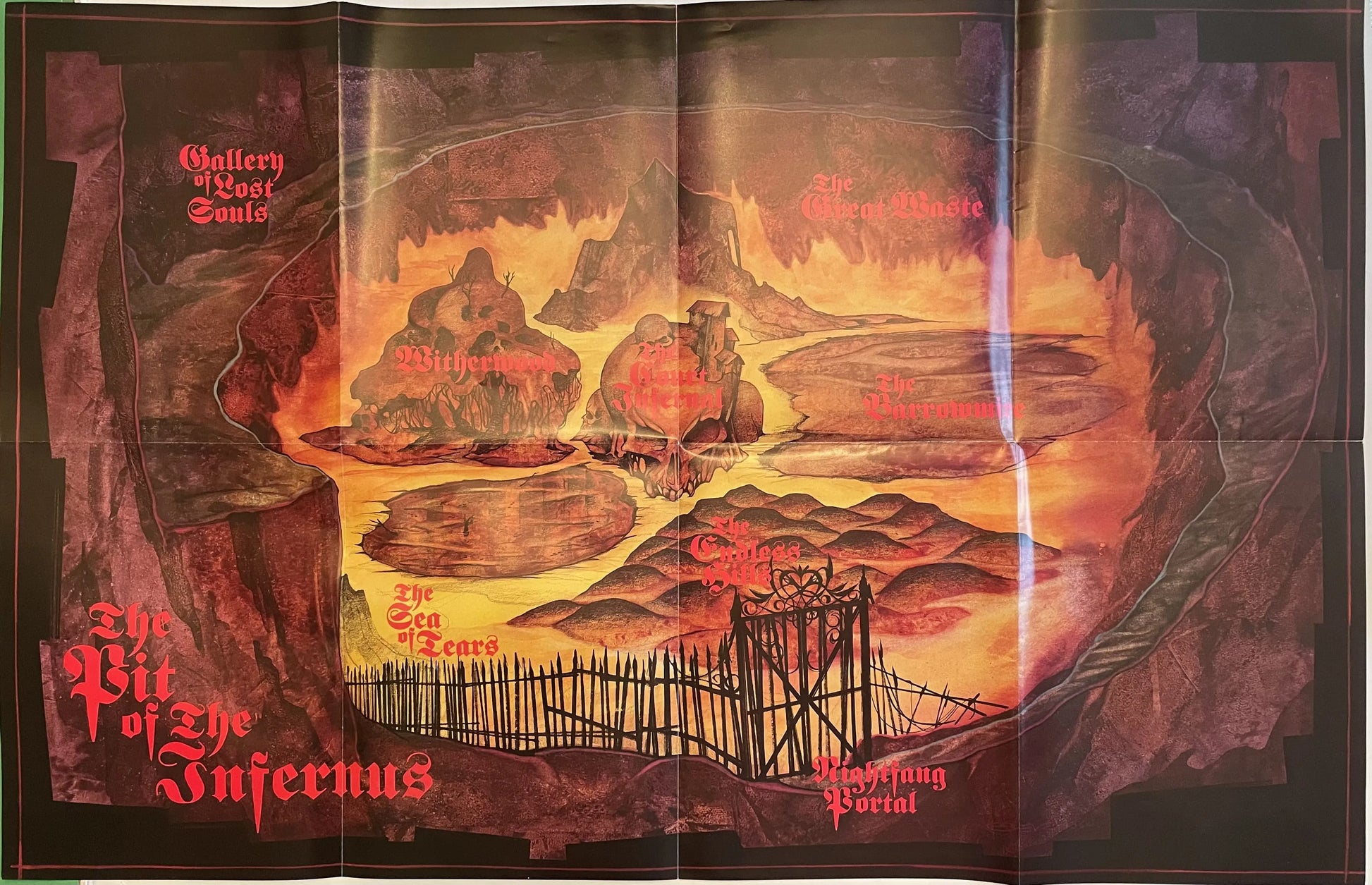 Demons Role Aids 752 Mayfair Games Advanced Dungeons and Dragons AD&D - Lichyard Games