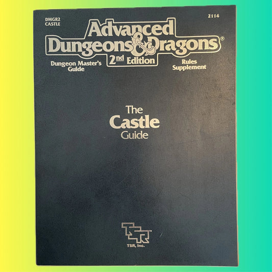 The Castle Guide DMG2 2114 Advanced Dungeons & Dragons 2e - Lichyard Games