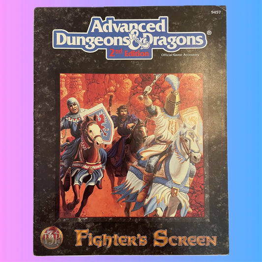 Fighter's Screen 9457 Advanced Dungeons & Dragons 2e - Lichyard Games
