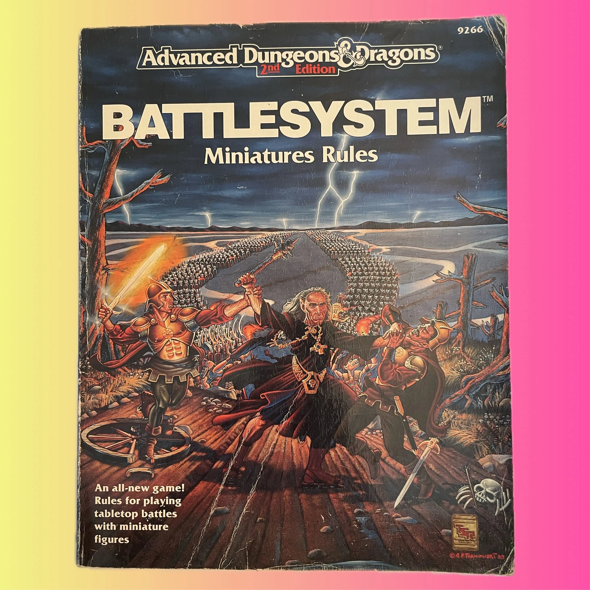 Battlesystem Miniatures Rules 9266 AD&D 2e - Lichyard Games