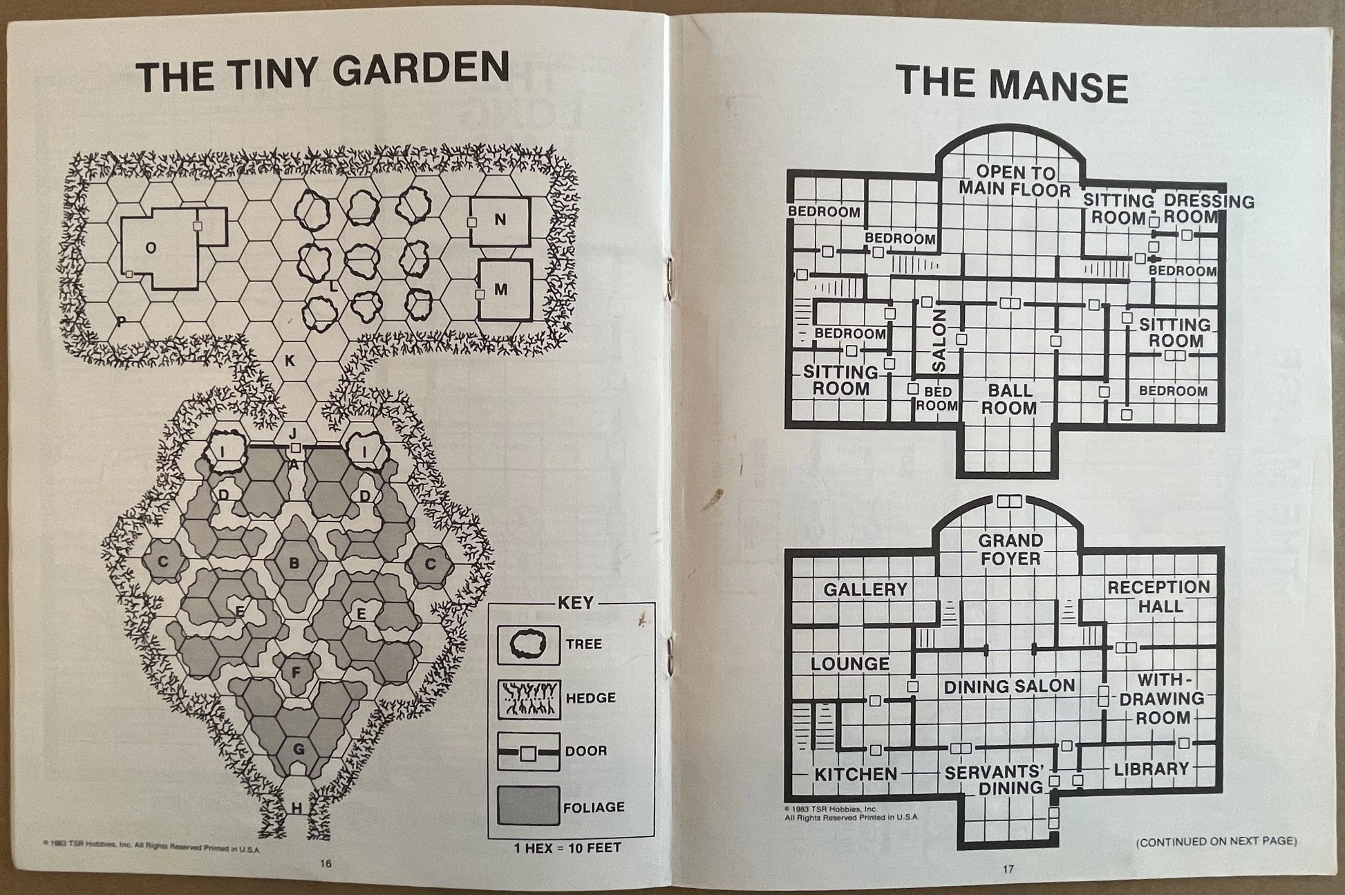 Dungeonland EX1 9072 Advanced Dungeons & Dragons 1e - Lichyard Games