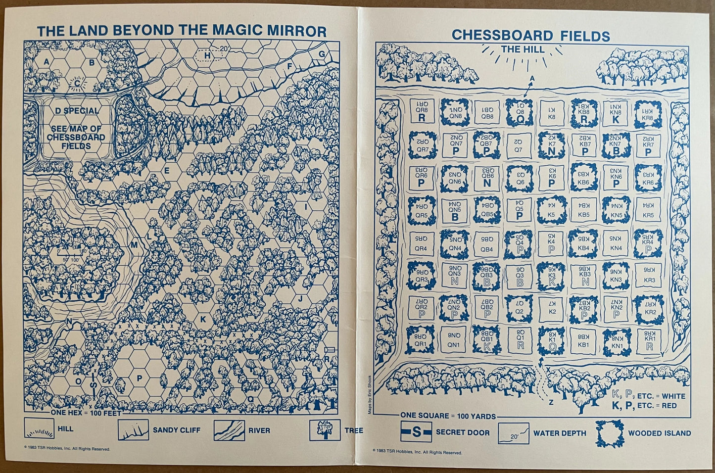 Land Beyond the Magic Mirror EX2 9073 Advanced Dungeons & Dragons 1e - Lichyard Games