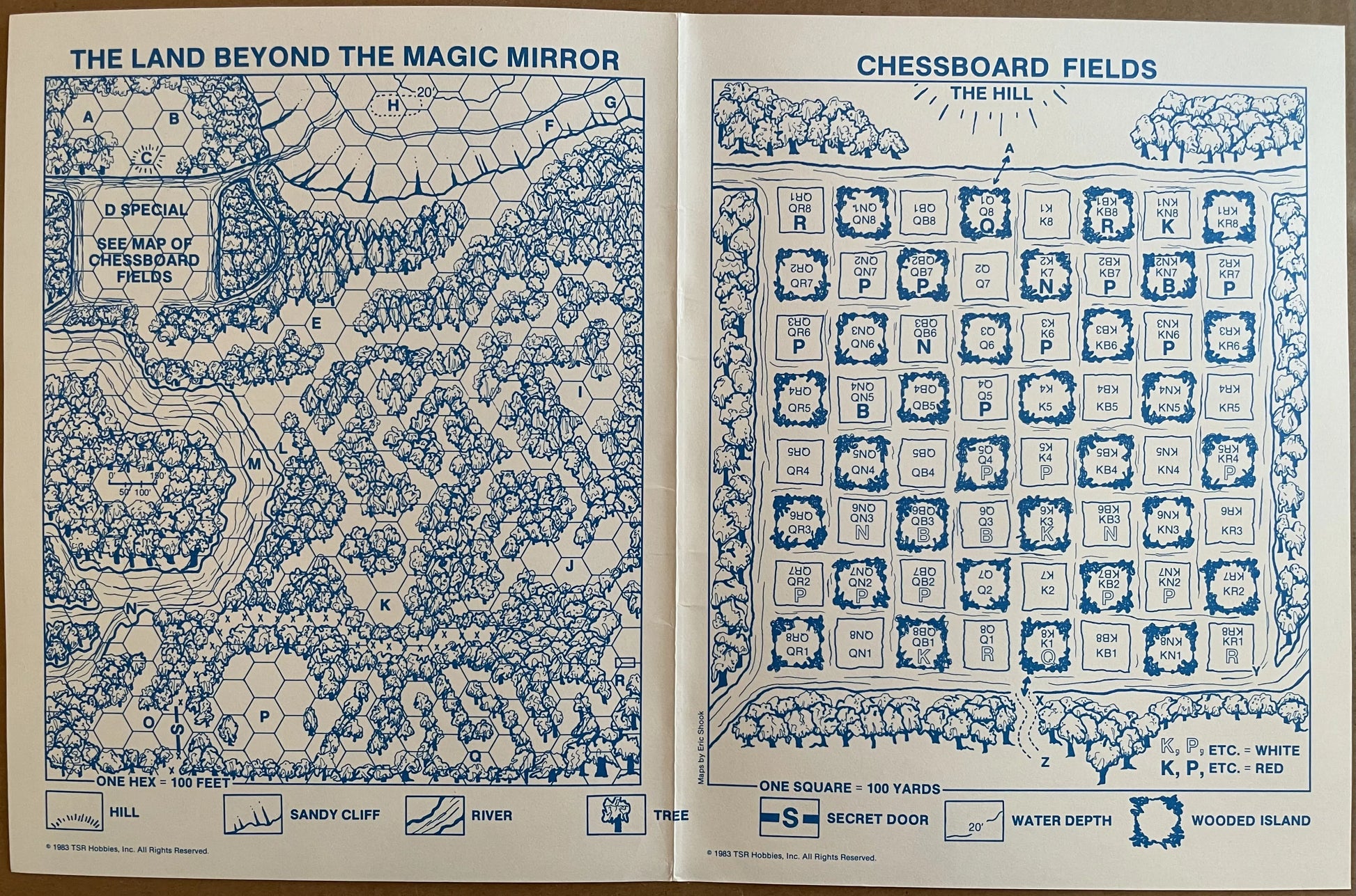 Land Beyond the Magic Mirror EX2 9073 Advanced Dungeons & Dragons 1e - Lichyard Games