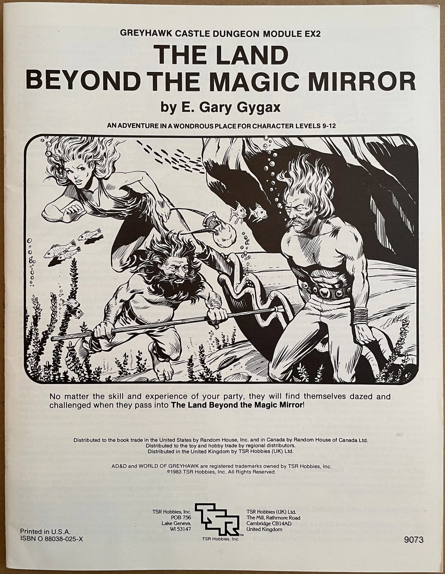 Land Beyond the Magic Mirror EX2 9073 Advanced Dungeons & Dragons 1e - Lichyard Games