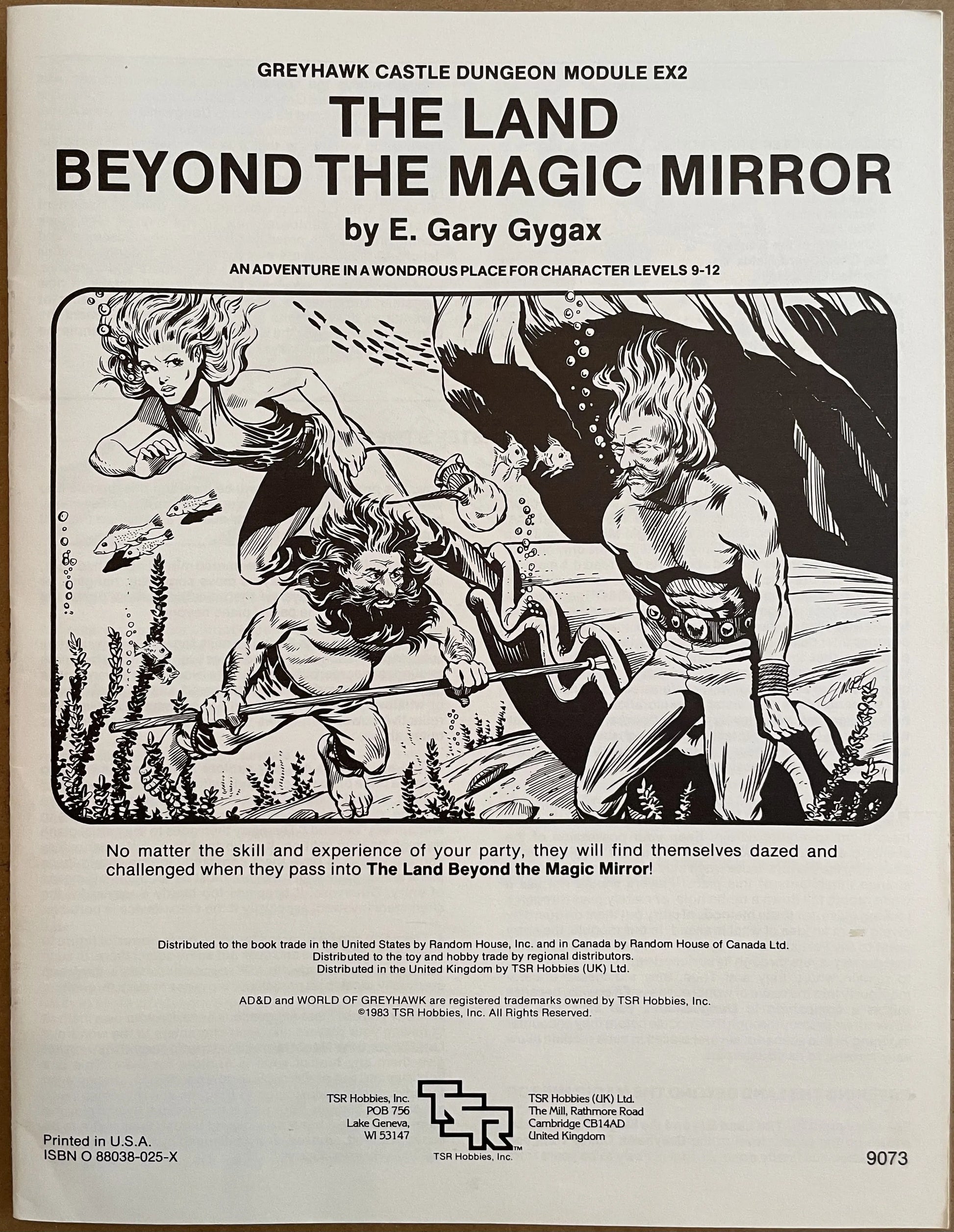 Land Beyond the Magic Mirror EX2 9073 Advanced Dungeons & Dragons 1e - Lichyard Games