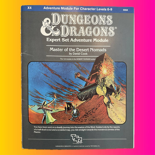 Master of the Desert Nomads X4 9068 Dungeons & Dragons - Lichyard Games