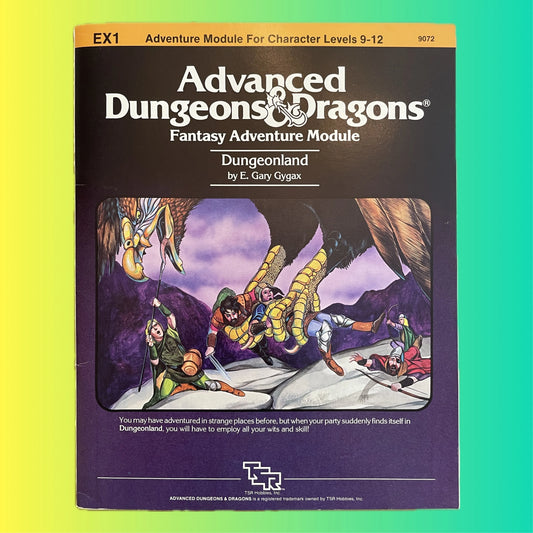 Dungeonland EX1 9072 Advanced Dungeons & Dragons 1e - Lichyard Games