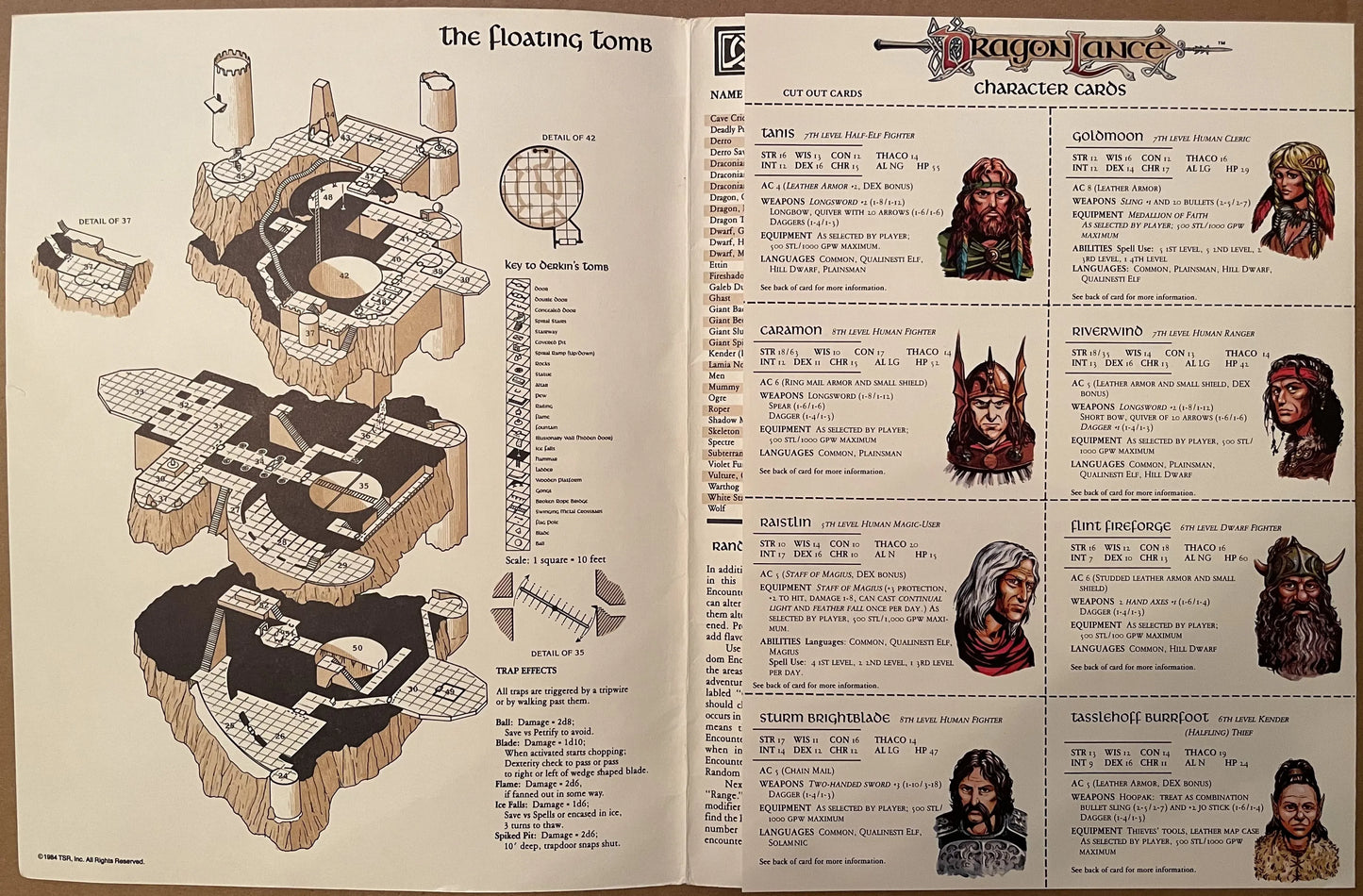 Dragons of Desolation Dragonlance DL4 9139 AD&D 1e - Lichyard Games