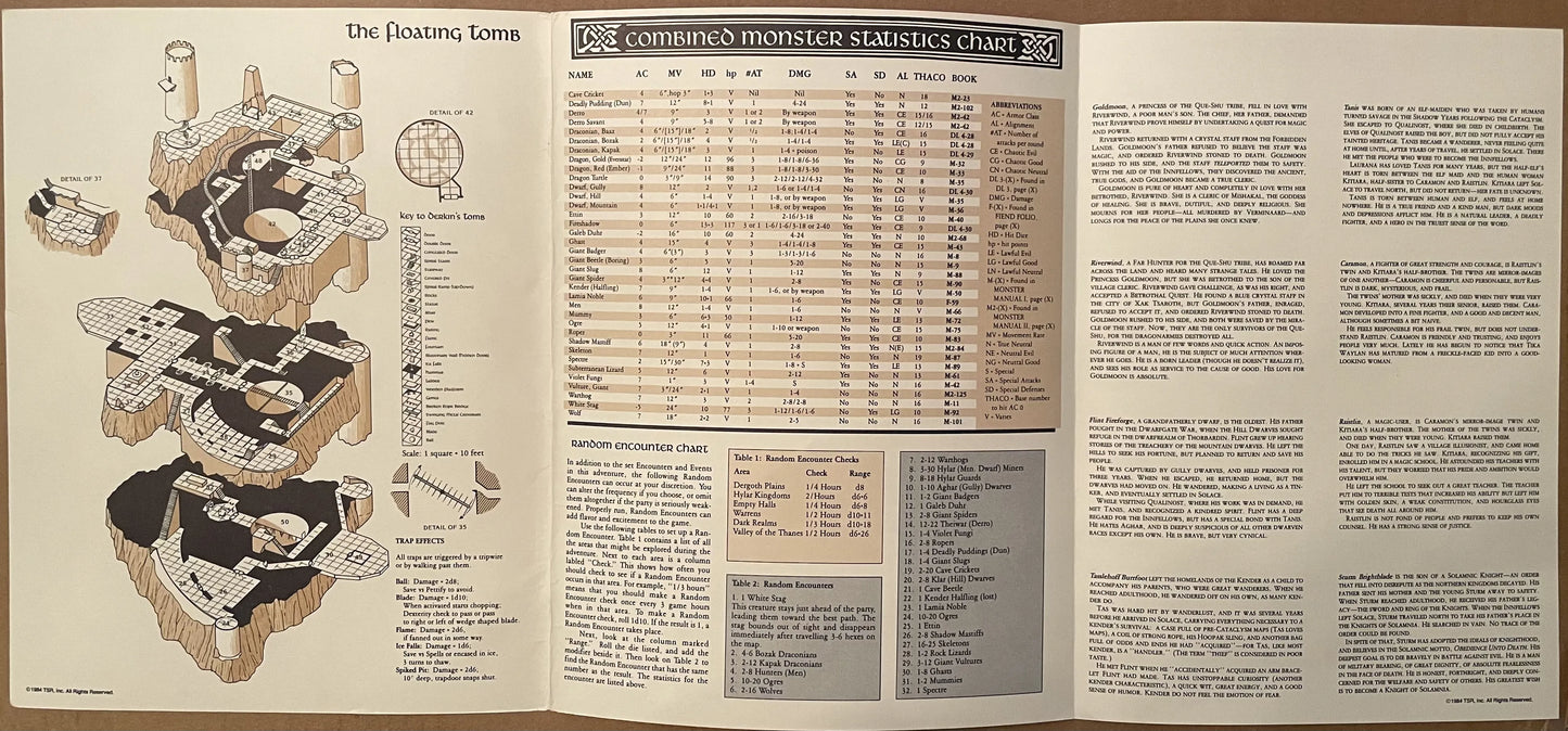 Dragons of Desolation Dragonlance DL4 9139 AD&D 1e - Lichyard Games