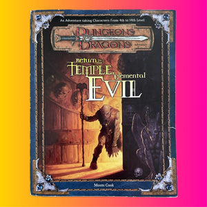 Return to the Temple of Elemental Evil D&D 3e - Lichyard Games