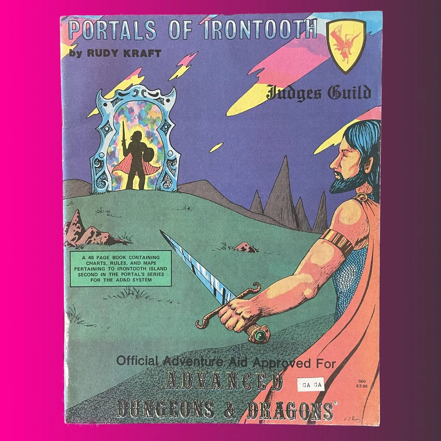 Portals of Irontooth 560 Judges Guild AD&D - Lichyard Games