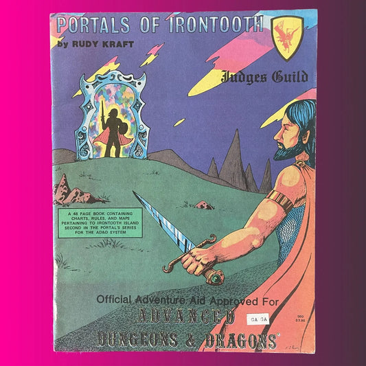 Portals of Irontooth 560 Judges Guild AD&D - Lichyard Games