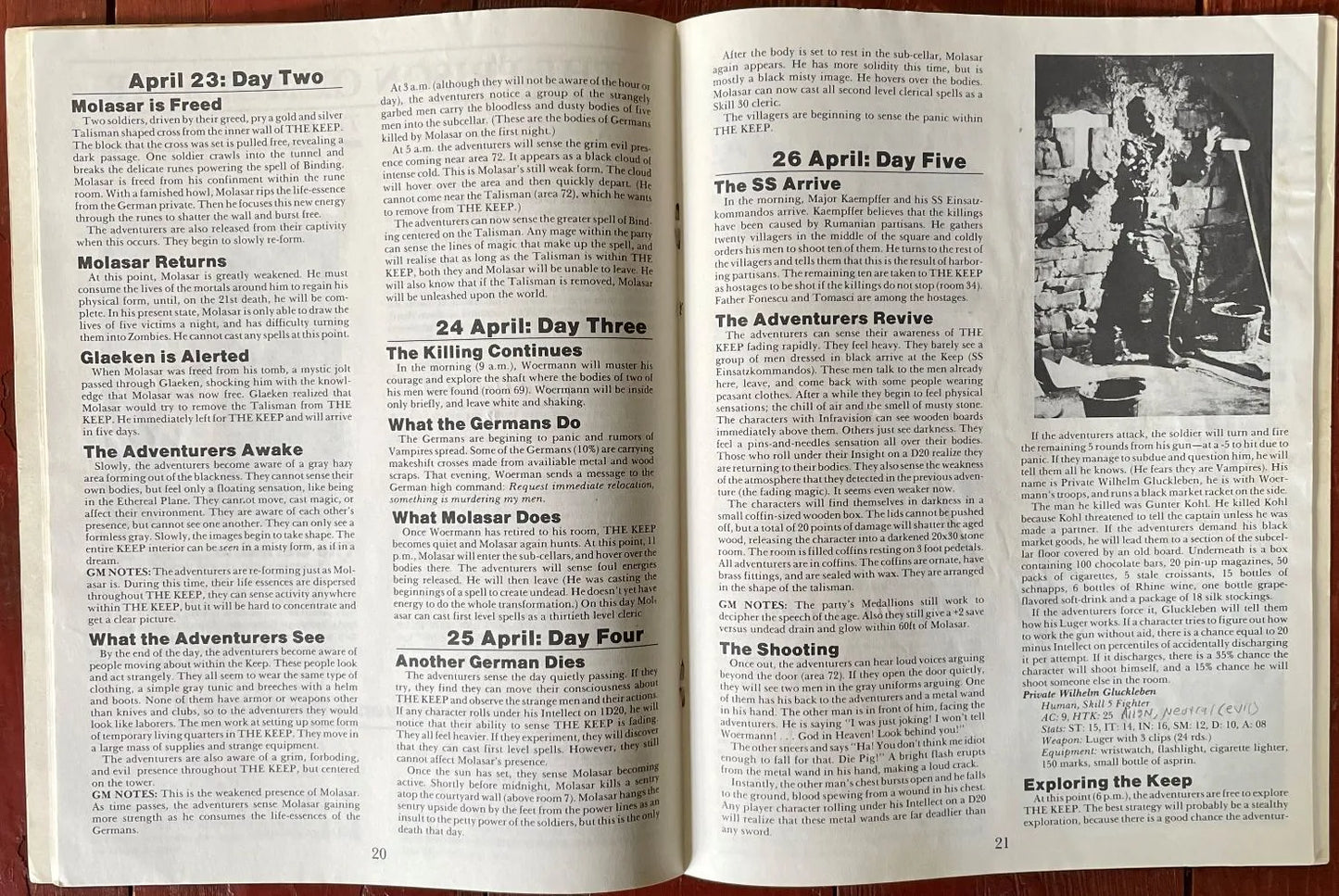 The Keep 714 Mayfair Games AD&D - Lichyard Games