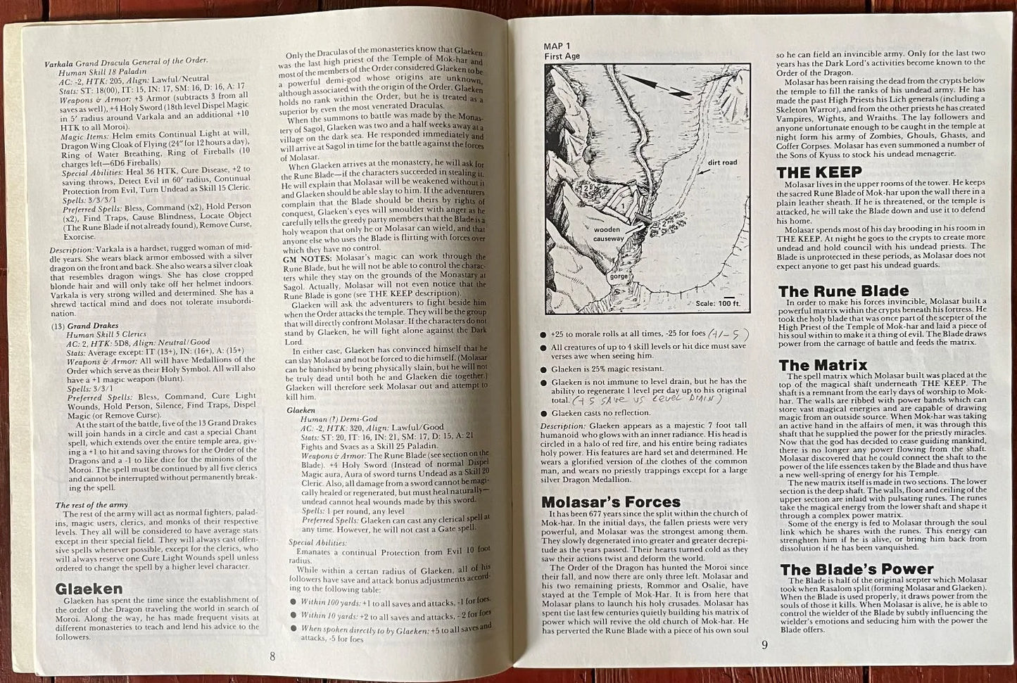 The Keep 714 Mayfair Games AD&D - Lichyard Games