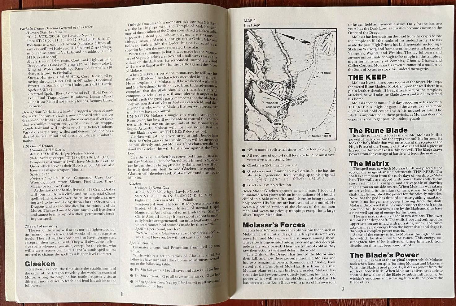 The Keep 714 Mayfair Games AD&D - Lichyard Games