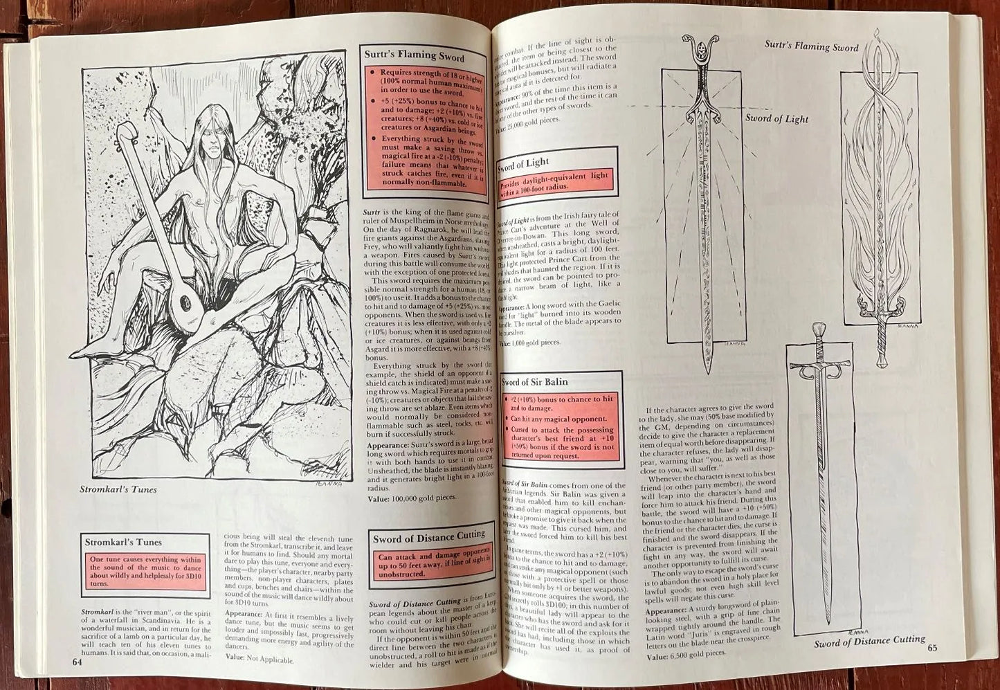 Fantastic Treasures II 730 Role Aids Mayfair Games Advanced Dungeons & Dragons - Lichyard Games