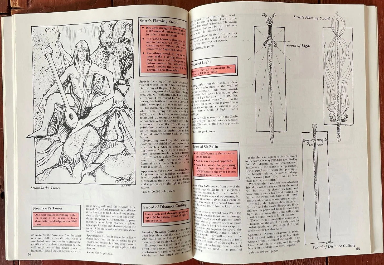 Fantastic Treasures II 730 Role Aids Mayfair Games Advanced Dungeons & Dragons - Lichyard Games