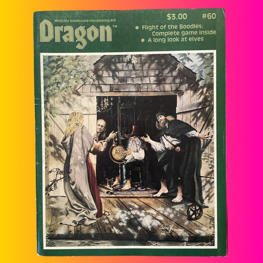 Dragon Magazine #60 April 1982 TSR - Lichyard Games