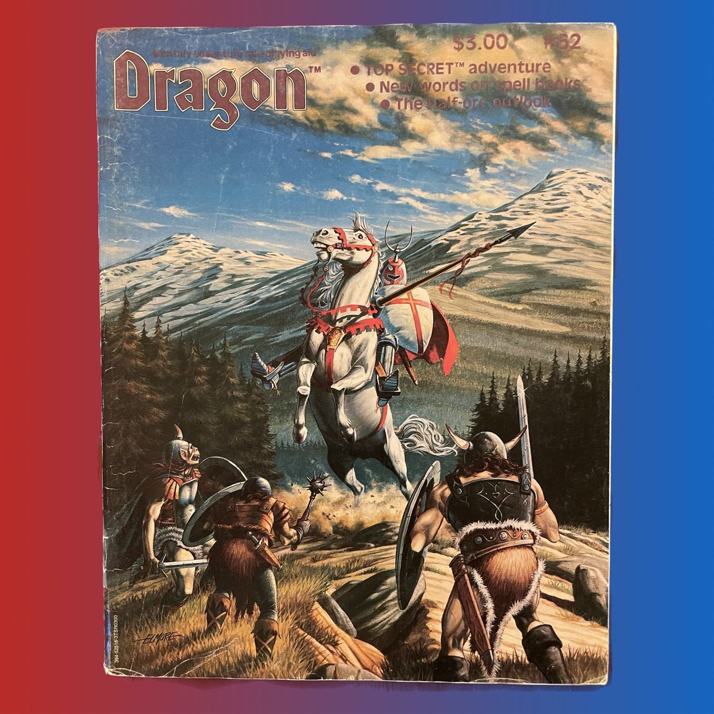 Dragon Magazine #62 June 1982 TSR - Lichyard Games
