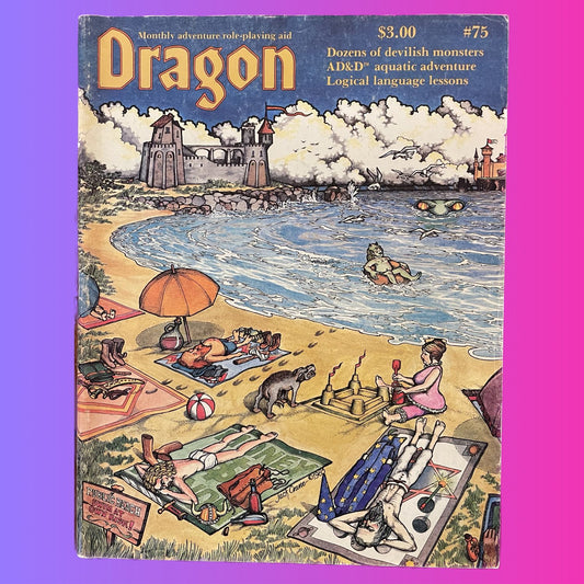 Dragon Magazine #75 July 1983 TSR - Lichyard Games
