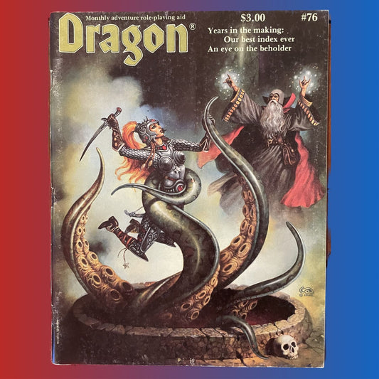Dragon Magazine #76 August 1983 TSR - Lichyard Games
