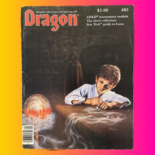 Dragon Magazine #85 May 1984 TSR - Lichyard Games