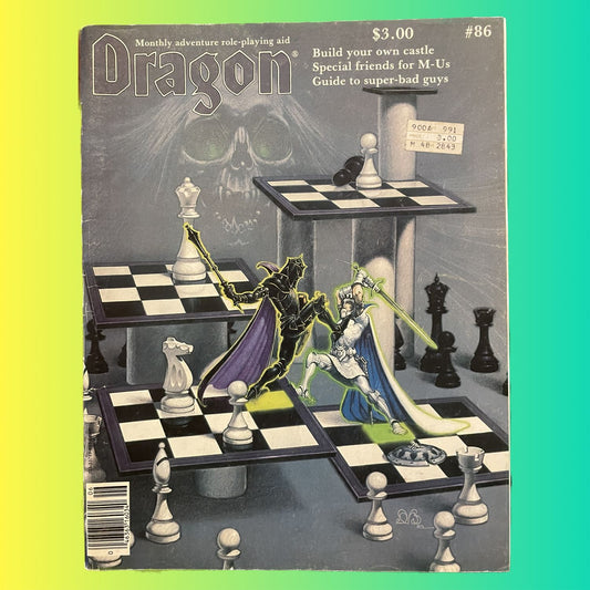 Dragon Magazine #86 June 1984 TSR - Lichyard Games