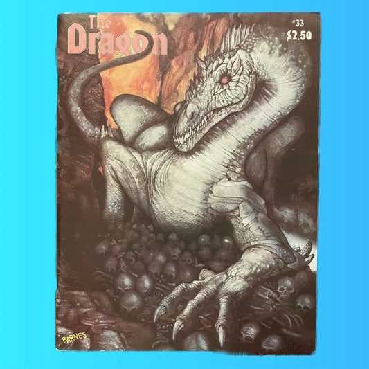 Dragon Magazine #33 January 1980 TSR - Lichyard Games