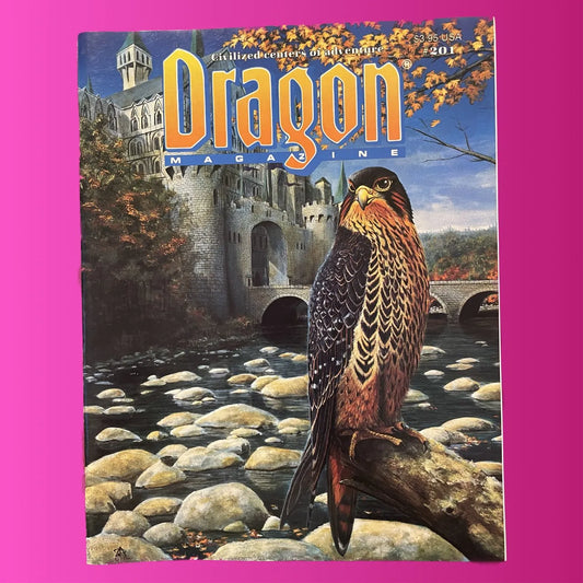 Dragons Magazine #201 January 1994 TSR - Lichyard Games