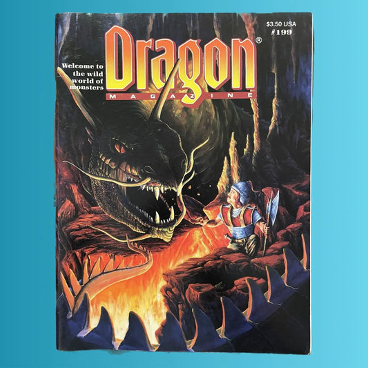 Dragons Magazine #199 November 1993 TSR - Lichyard Games