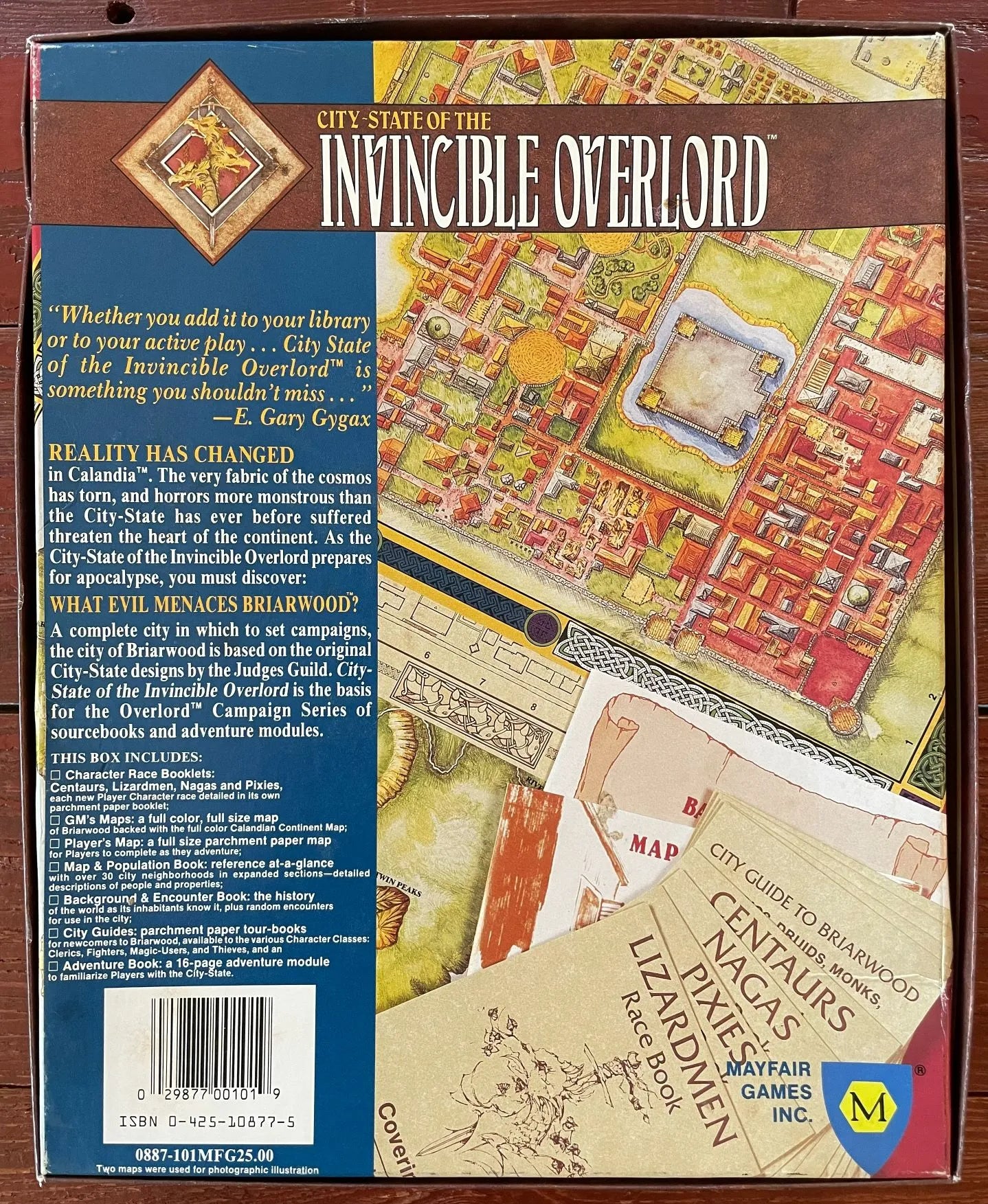 City-State of the Invincible Overlord Box Set Mayfair Games - Lichyard Games