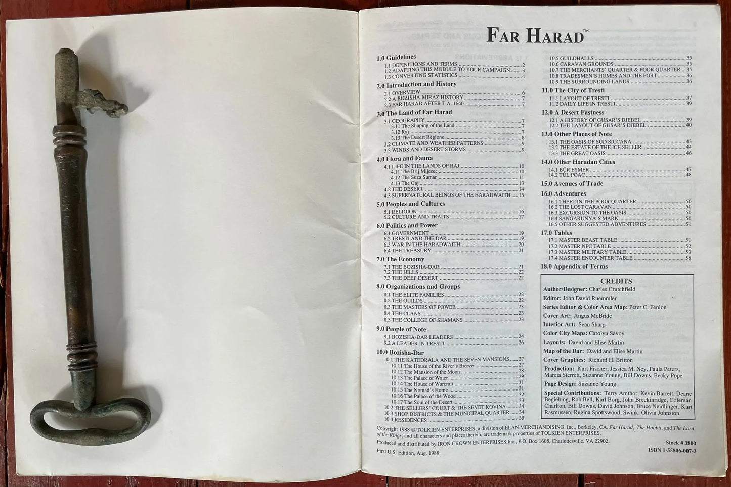 Far Harad The Scorched Land 3800 Middle Earth Roleplaying Game MERP ICE - Lichyard Games