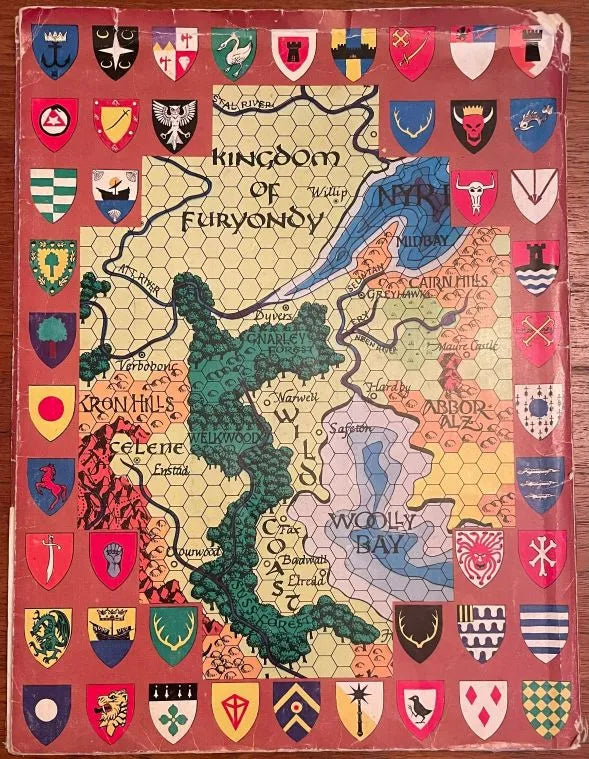 The World of Greyhawk Folio 9025 Advanced Dungeons and Dragons - Lichyard Games