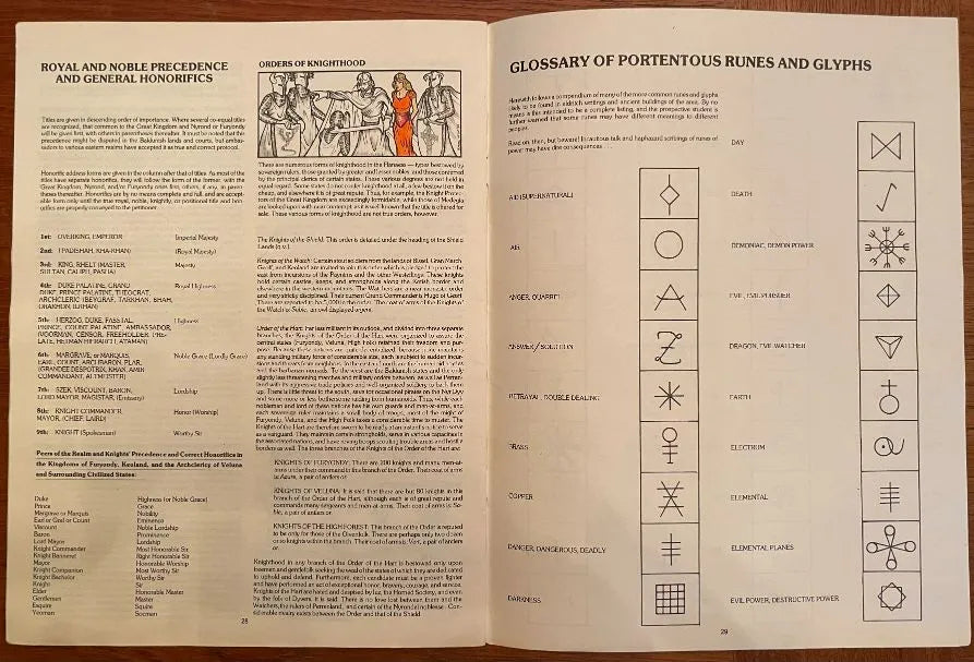 The World of Greyhawk Folio 9025 Advanced Dungeons and Dragons - Lichyard Games