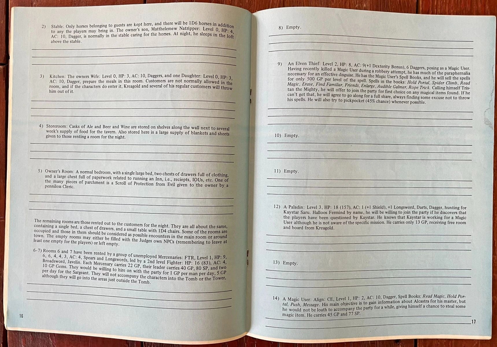 The Illhiedrin Book 750 Judges Guild AD&D - Lichyard Games