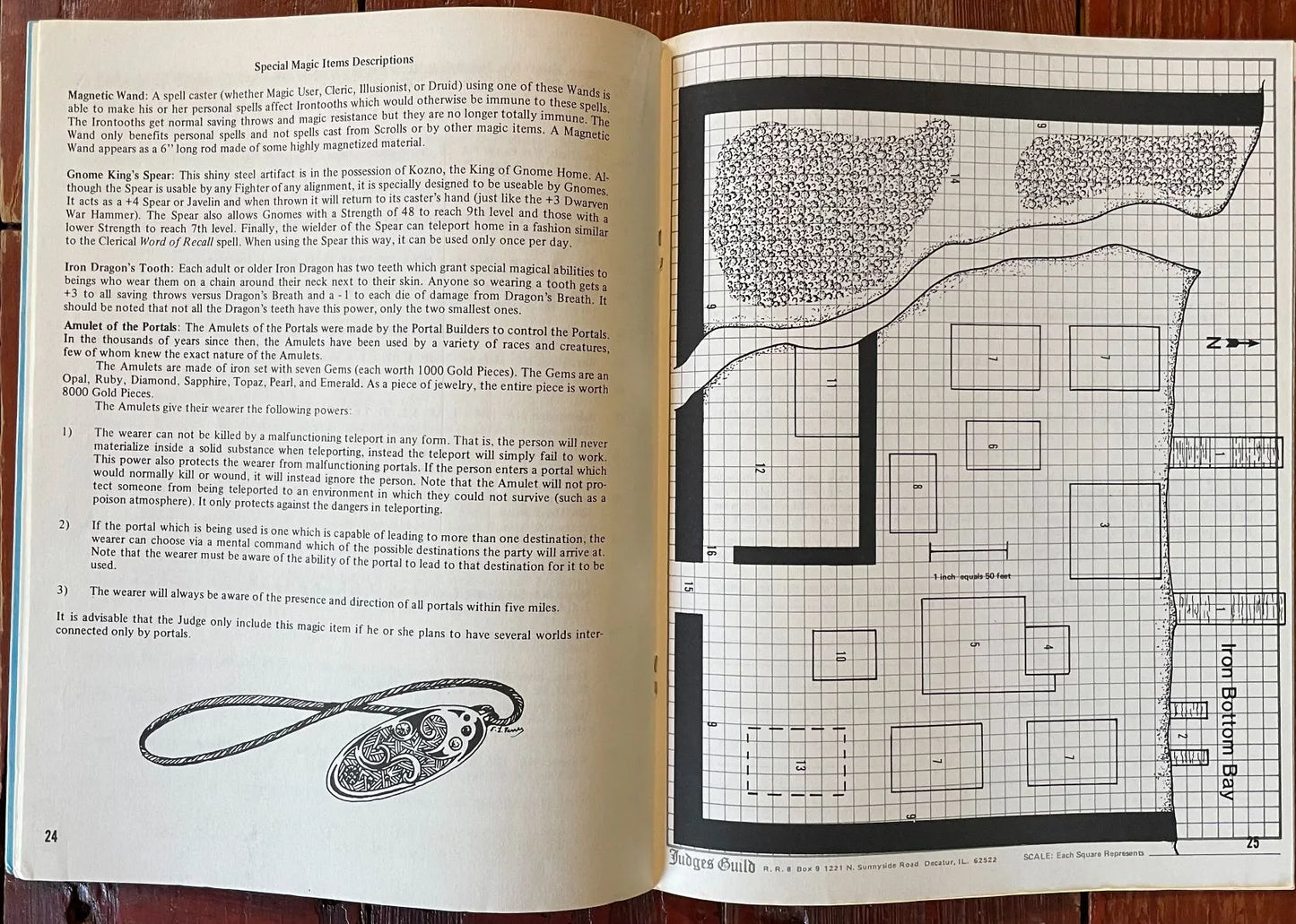 Portals of Irontooth 560 Judges Guild AD&D - Lichyard Games