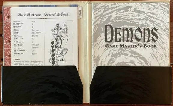 Demons Role Aids 752 Mayfair Games AD&D - Lichyard Games