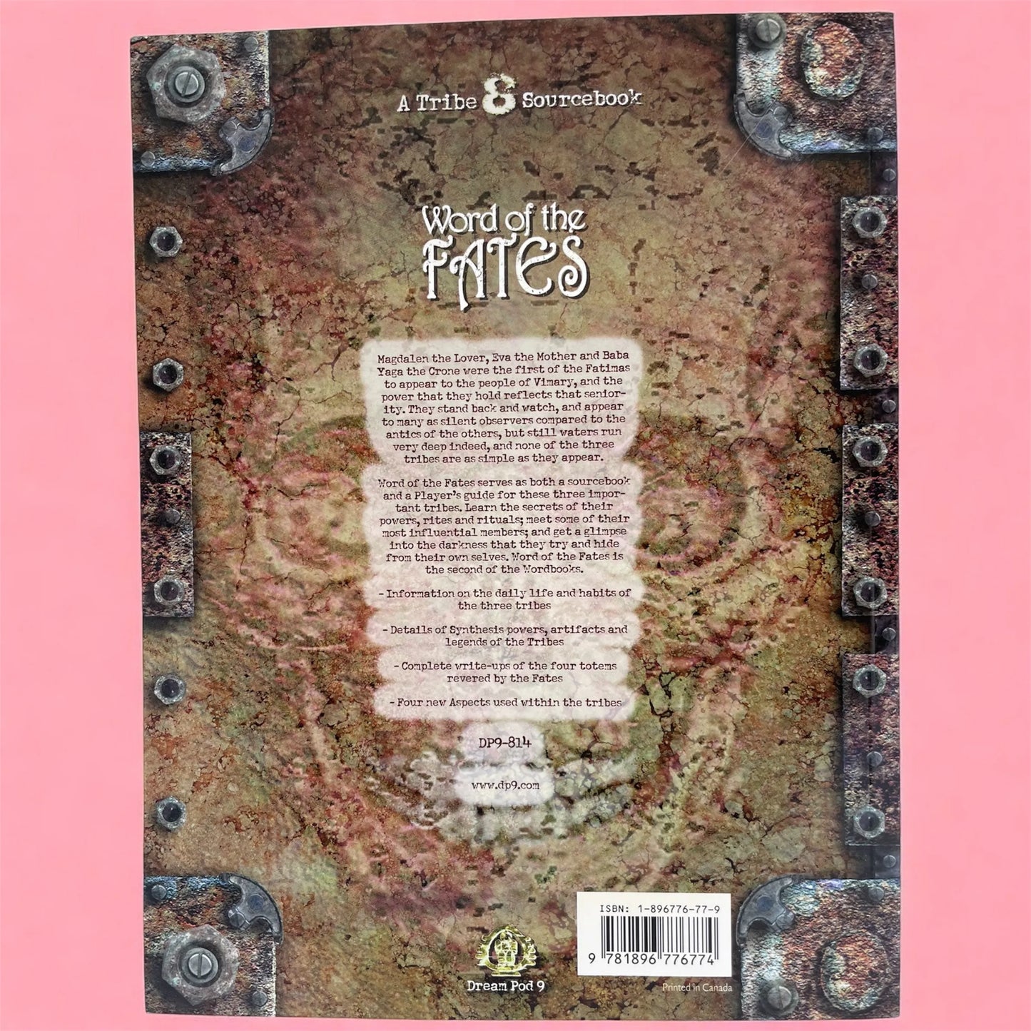 Word of the Fates A Tribe 8 Sourcebook Dream Pod 9