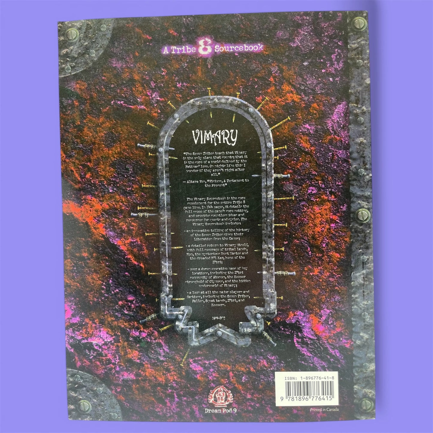Vimary A Tribe 8 Sourcebook Dream Pod 9