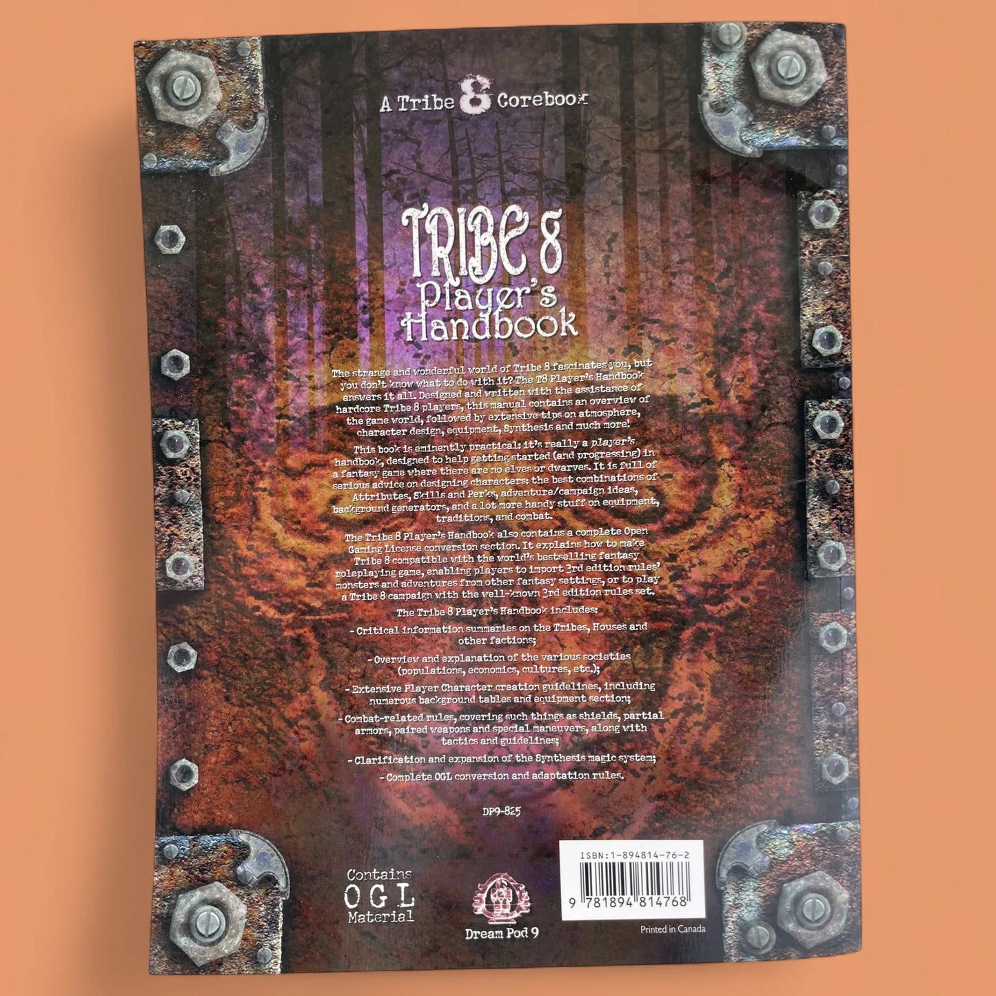 Tribe 8 Player's Handbook Dream Pod 9